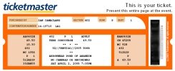 U2 Vertigo, Arrowhead Pond, Anaheim, CA, Sat., 02 Apr 2005, 7:30pm